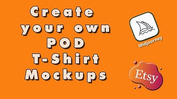 🎨👕 Create your own Print on Demand Modeled T-Shirt Mock-up for ETSY using MIDJOURNEY AI w/ PROMPT🖼️🤖