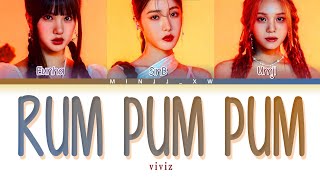 Viviz- Rum Pum Pum Colorcoded lyrics Han/Rom/Eng/가사
