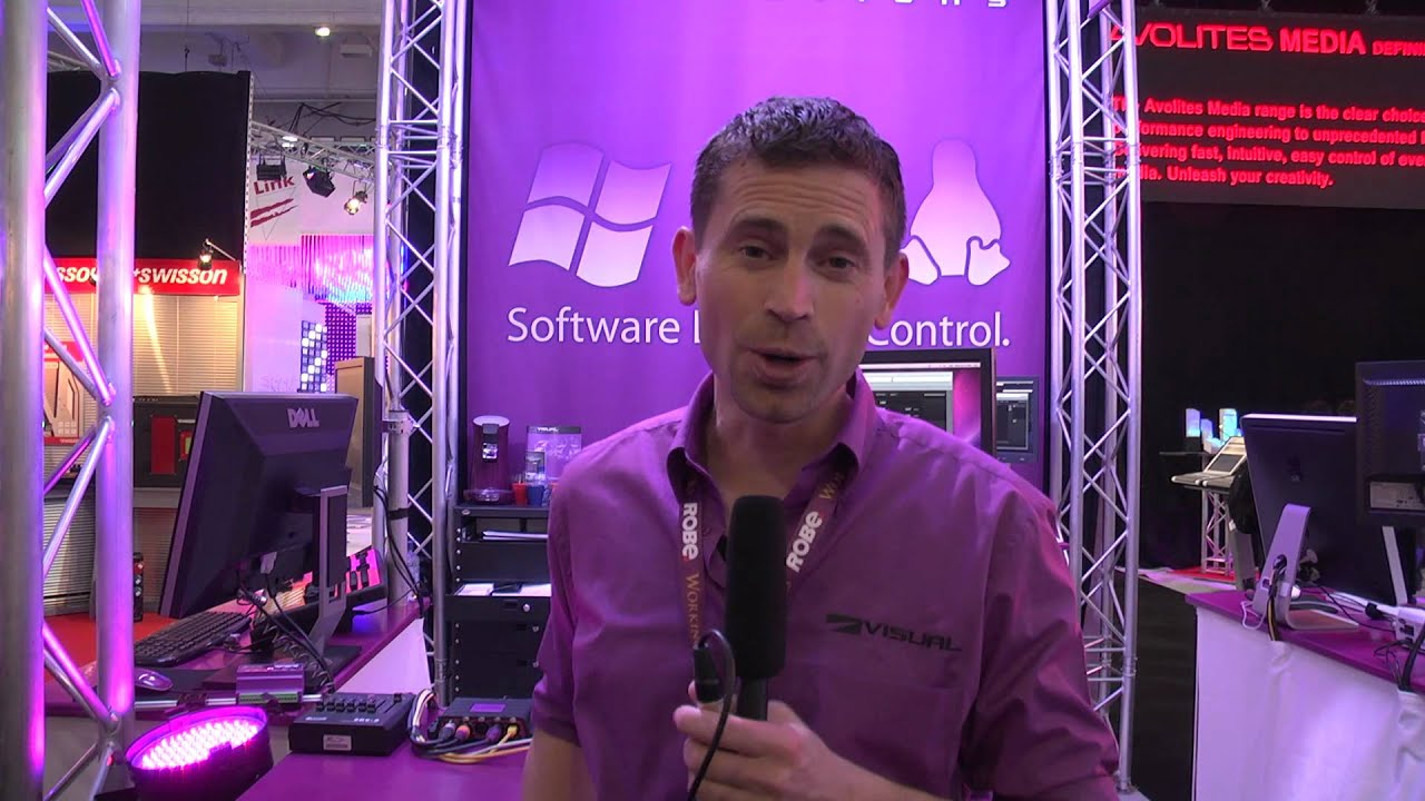 Visual Productions @ PLASA 2012   Mac und PC