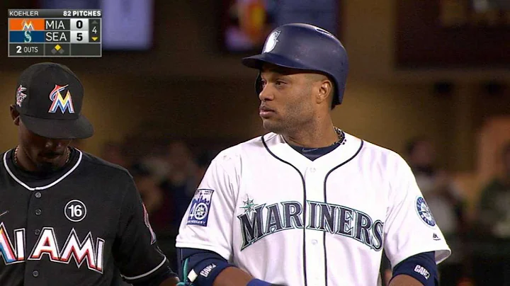 MIA@SEA: Cano crushes an RBI double off the wall