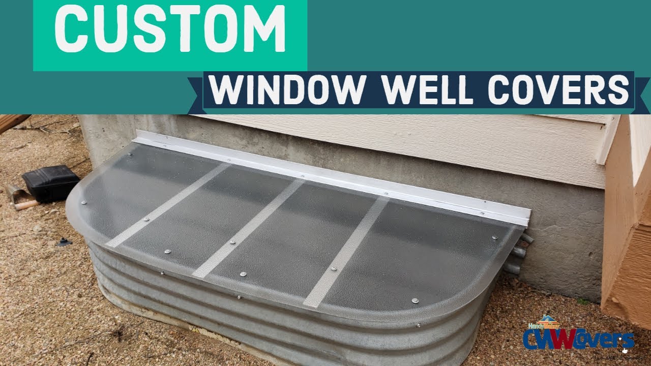 Flat Frosted GE Lexan Window Well Covers By HandyManny Custom Window ...