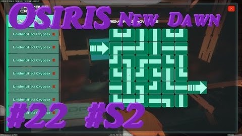 Osiris New Dawn - Cryptex and New Pistols - #22 #S2 - V1.093