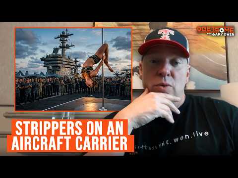 Strippers on an aircraft carrier