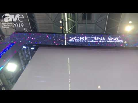 ISE 2019: ScreenLine Features NR Series of Transparent LED Display for Rental Applications