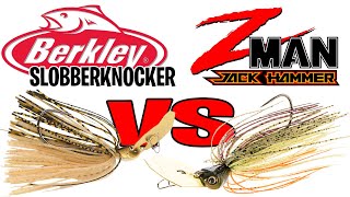 🚨 NEW Berkley Slobberknocker vs Z-Man Jackhammer Bladed Jig