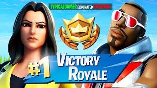 WINNING in RANDOM DUOS!! (Fortnite Season 2)