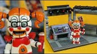 FNAF Circus Baby with Circus Control | McFarlane Toys Wave 3 LEGO compatible set review(REUPLOAD)