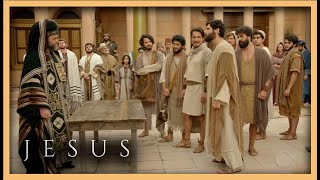 Caifás acusa Jesus de descumprir as leis de Deus | NOVELA JESUS