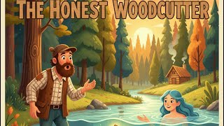 The Honest Woodcutter kids stories in english | bed time moral story for kids | kids stories