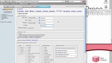 WordPress Tutorial: Setup mySQL & WP 1/2 [HTML 2 WordPress screencast]