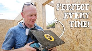 LOVE THIS STAGE!  How to cut window opening in new OSB walls & what worked best?