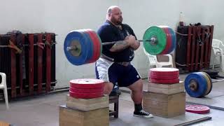 zercher squat 220kg