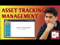 Simple asset tracking management in ms access  edcelle john gulfan