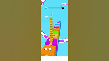 Cube Surfer 🟥 Level 52 🟨🟦🟩 Gameplay Android iOS Walkthrough #scibergames
