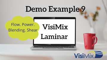 Example DEMO 9  VisiMix Laminar  Flow  Power  Blending  Shear   L