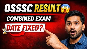 OSSSC RI Result🔥