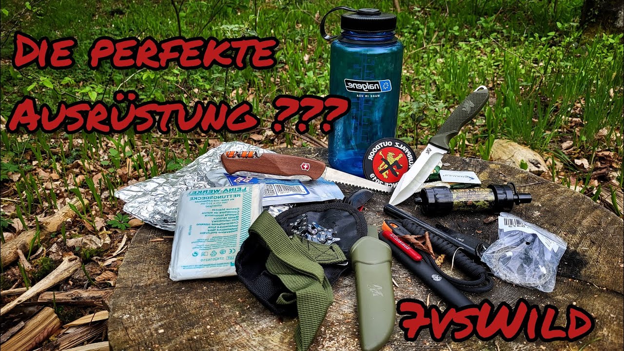 7 vs Wild beste Survival Ausrüstung in einer Nalgene Flasche?Meine Gear ...