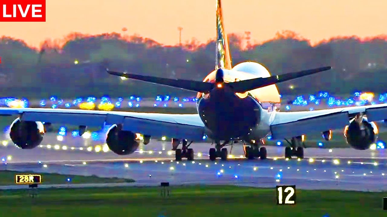 🔴LIVE GOLDEN HOUR PLANE ACTION at CHICAGO O'HARE INTERNATIONAL AIRPORT ...