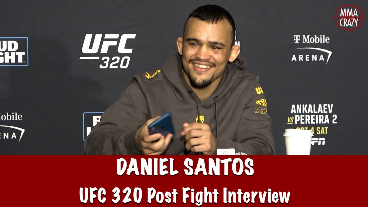 Daniel Santos on friendship he has with Mark Zuckerberg “we DM each other &  talks TKO win at UFC 320