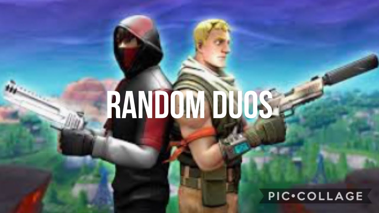 Making friends in random duos (Fortnite Battle Royal) - YouTube