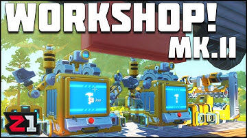 NEW Workshop and TAPEBOT Raid?! Scrap Mechanic Survival Ep. 12 | Z1 Gaming