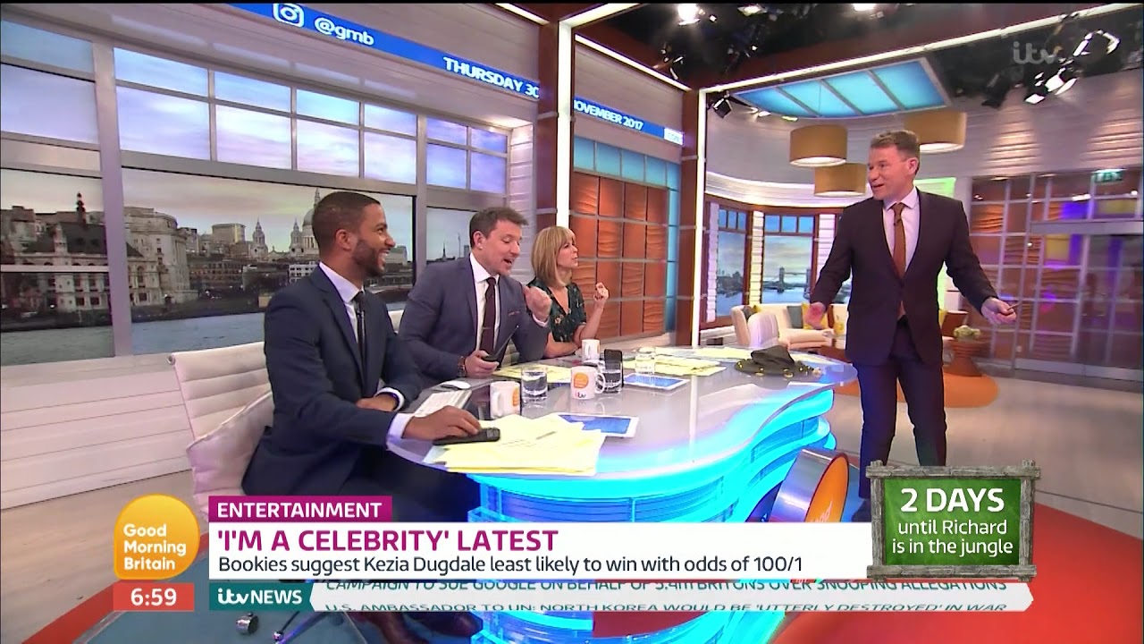 itv this morning alfie evans GMB Gives Richard Arnold a Big Jungle Send-Off | Good Morning Britain