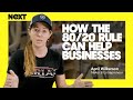 How the 80/20 rule can help small businesses with April Wilkerson