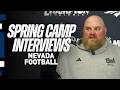 Nevada Football: Interviews with Cameron Norcross, Zach Cochnauer, Jack Foster, and Ethan Newman