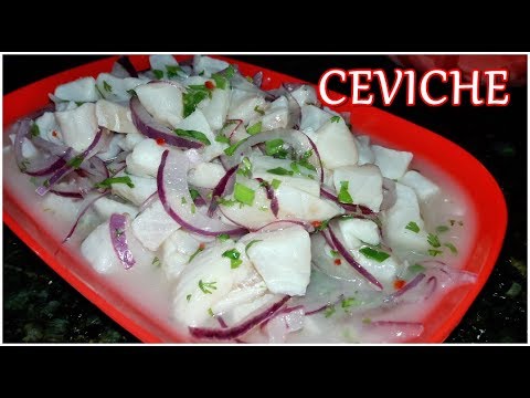 COMO FAZER CEVICHE DE TILÁPIA