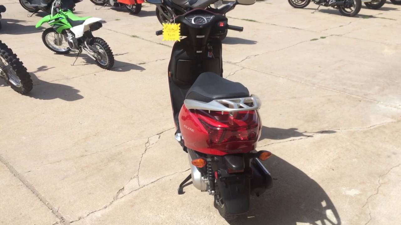 2010 Honda Elite 110 - YouTube