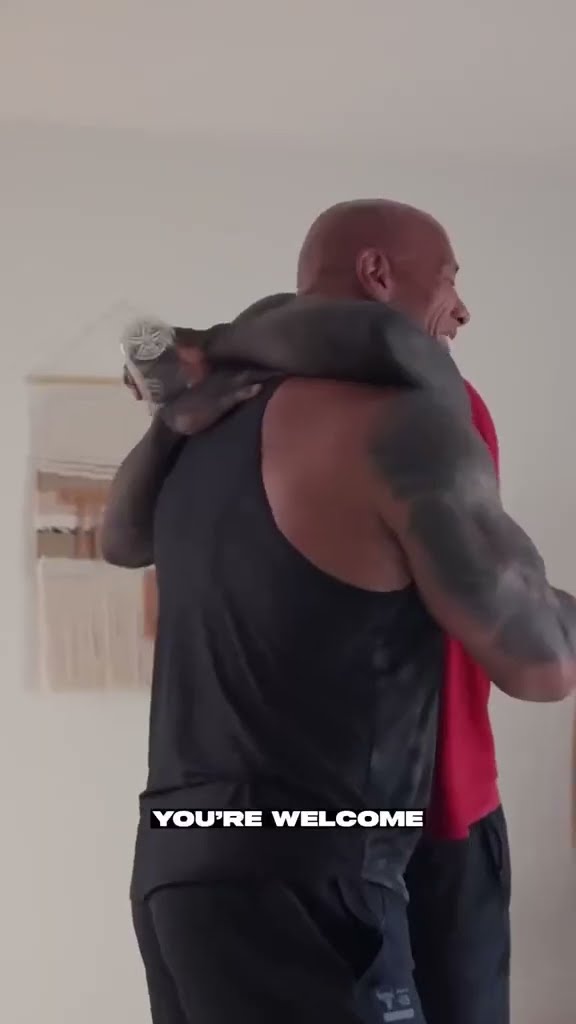 When #TheRock bought UFC fighter Themba Gorimbo a house ?? #UFC310