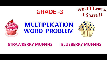 How many muffins did the baker sell | Multiplication Word Problem 1 | Grade 3 Math
