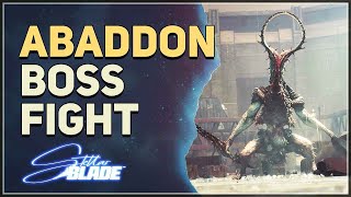 Abaddon Boss Fight Stellar Blade