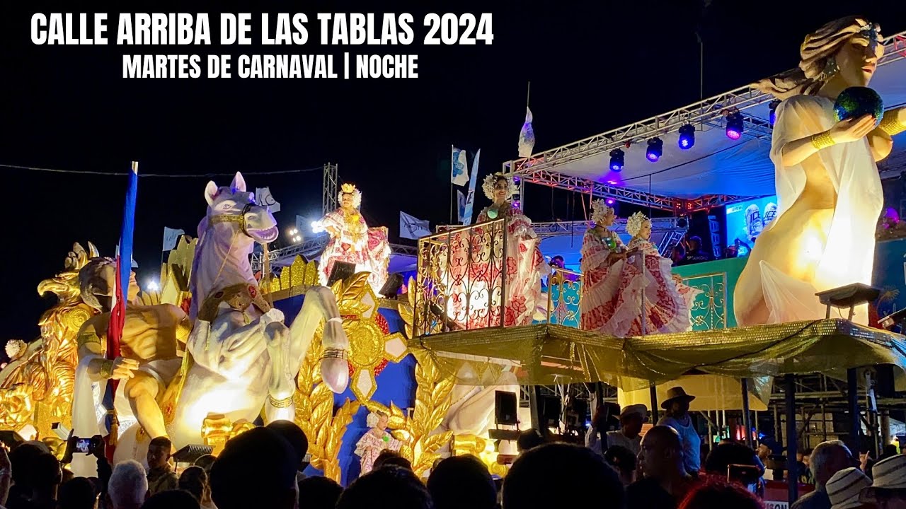 Paseo Nocturno | Calle Arriba de Las Tablas 2024 - Martes de Carnaval