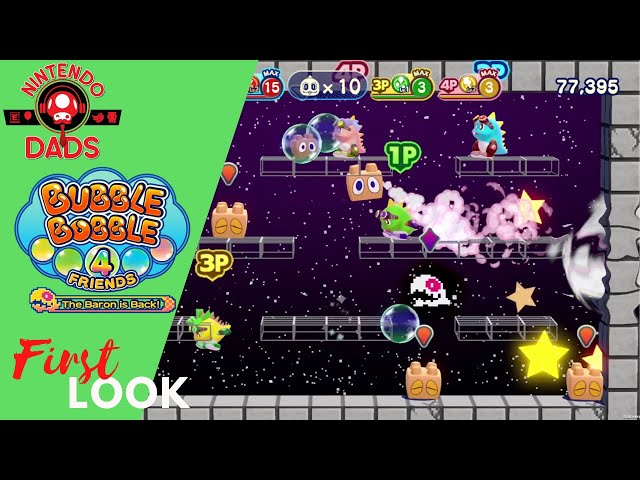 Jogo para Nintendo Switch Bubble Bobble 4 Friends Baron Is Back Game