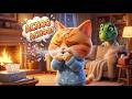 Kitty Is Sick 🤒 Doctor Dino Checkup Song | Heartwarming Clinic Adventure & Kids Nursery Rhymes