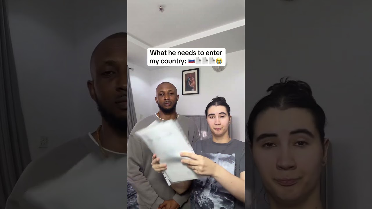 European woman reveals the lengthy process her Nigerian husband faces