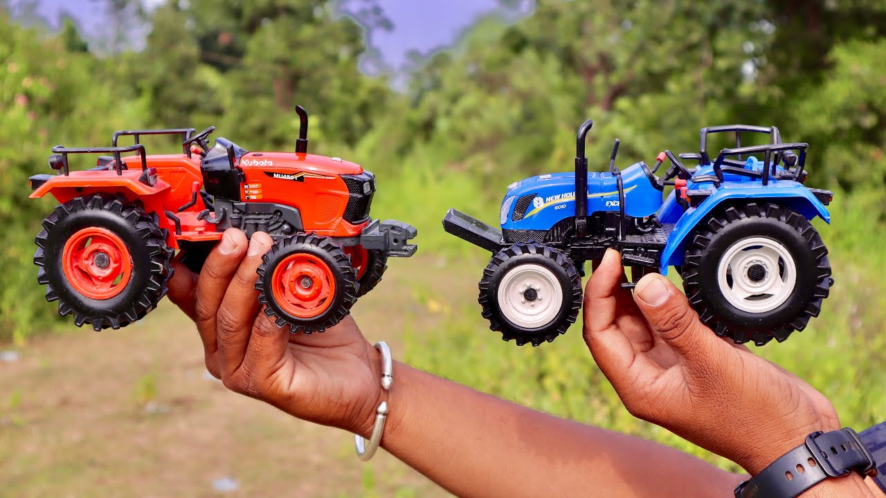 Unboxing 4WD Farming Tractor's | Mahindra 575 Di | Kubota mu4501 | New HOlland 6010 | HIgh Power |