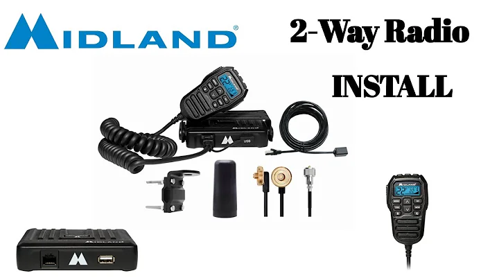 MIDLAND 2-Way Radio Install in Jeep