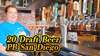 【Night Life San Diego】Introducing 20 Draft Beer and Beer Sampler!