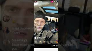 Aaron Carter IG Live (Nov 23 2019) Aaron Asks Fans For 150k