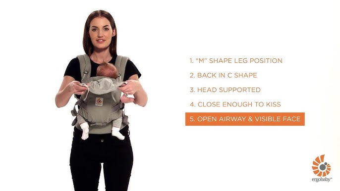 Ergobaby Adapt Carrier  How to fit the Adapt Carrier to your baby 
