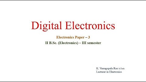 Lec-1: Introduction to Number Systems