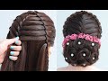 dashing bun hairstyle for women | hairstyle for saree | hairstyle for bridal | ladies hair style