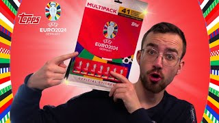 Topps UEFA EURO 2024 Sticker MULTIPACK: Schweizer Edition