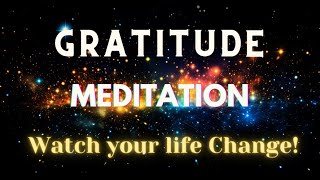 Morning Gratitude Meditation - 21 Day Positivity Transformation ❤️️ Watch Your Life Change ❤️️ 432Hz