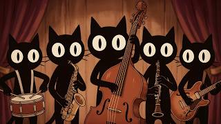 Backstage with the Noir Cats 🎷 Vintage Jazz for Work and Deep Relaxation screenshot 3