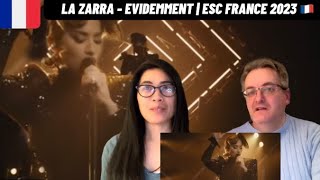 La Zarra - Evidemment | ESC France 2023 🇫🇷 | 🇩🇰REACTION