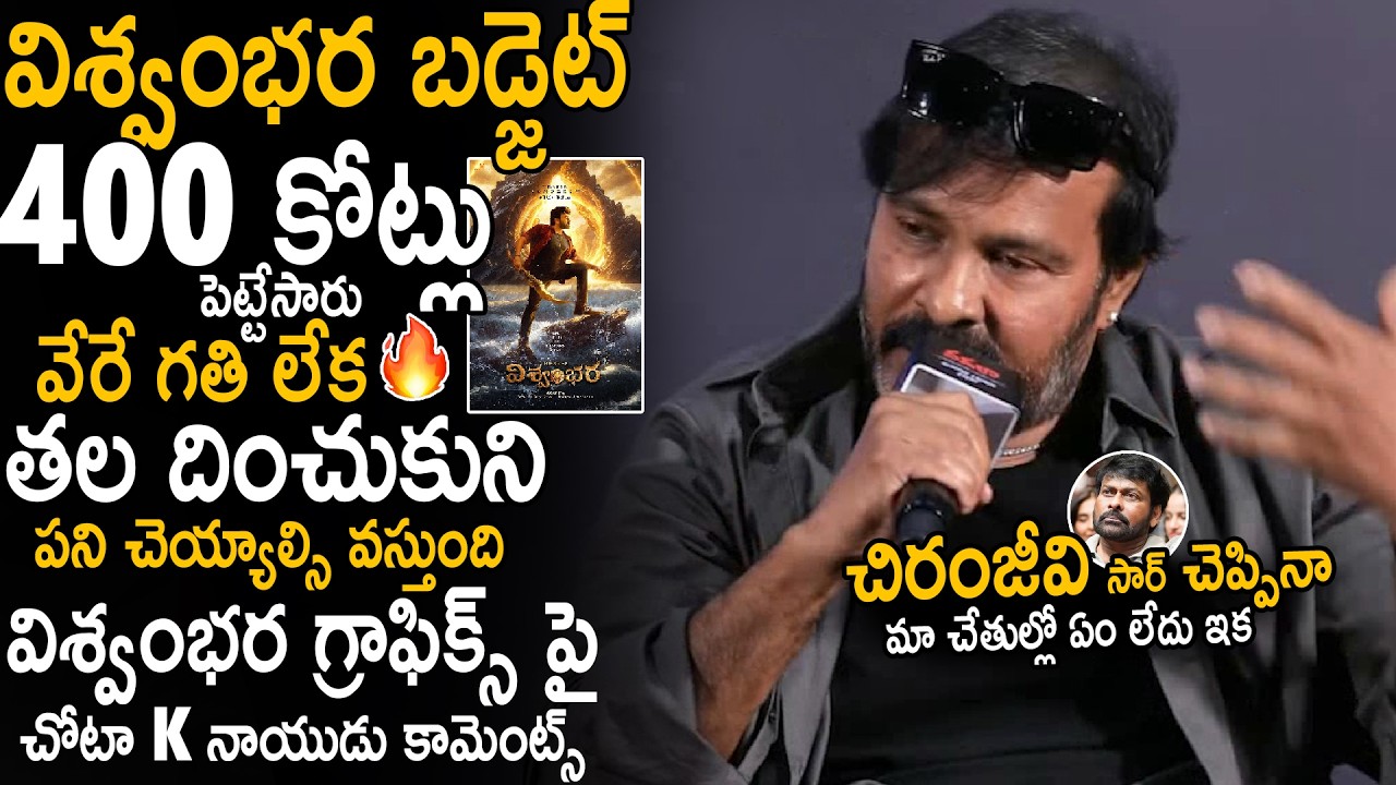 Chota K Naidu  Revealed About Vishwambhara Movie Budget And Graphics Works | Chiranjeevi | Stv
