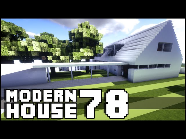 Minecraft - Modern House 78 - YouTube